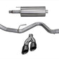 Corsa Performance 2015 Ford F-150 5.0L V8 (Super Crew Cab) Black Sport Single Side Dual