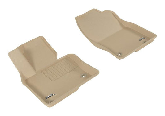3D MAXpider 2017-2020 Mazda CX-5 Kagu 1st Row Floormat - Tan L1MZ05811502