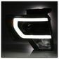 SPYDER xTune Ford F150 Projector Headlights - Light Bar DRL - Black PRO-JH-FF15009-LBDRL-BK 9037252