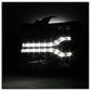 Spyder Chevy Silverado 1500 07-13 V2 Projector Headlights - LED DRL - Black PRO-YD-CS07V2-DRL-BK 5083524