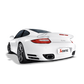 Akrapovic 10-13 Porsche 911 Turbo / Turbo S (997 FL) Slip-On Line (Titanium) w/ Titanium Tips S-PO997TFLH