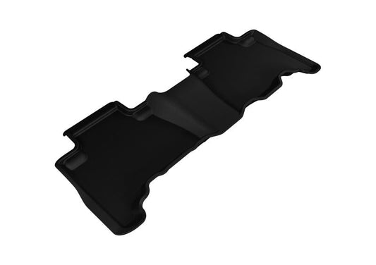 3D MAXpider 2010-2020 Toyota 4Runner Kagu 2nd Row Floormats - Black L1TY04421509