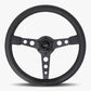 The Daytona | Black Leather | Black Spoke | Black Stitch