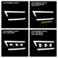 SPYDER 19-22 Dodge Ram 2500/3500 (Halogen Model Only) Proj. Headlights (PRO-YD-DR19HDHALAP-SEQ-BK) 5088604