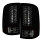 Spyder GMC Sierra 07-13 (Not 3500 Dually 4 Rear Wheels)LED Tail Lights Blk Smke ALT-YD-GS07-LED-BSM 5078186