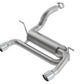 Borla 18-19 Jeep Wrangler JL/JLU 2.0L 4Cyl 2DR/4DR Touring Axle Back Exhaust w/ 3.5in Tips 11962