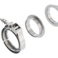 Borla Universal 2.5in Stainless Steel 3pc V-Band Clamp w/ Male and Female Flanges 18008