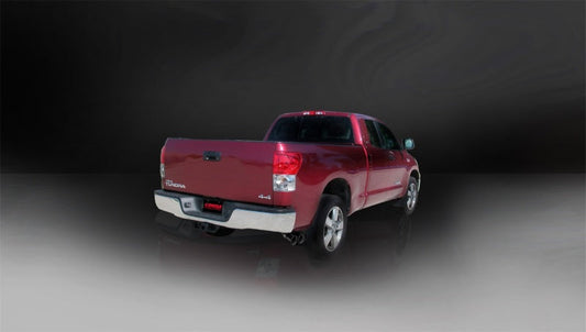 Corsa Performance 09-10 Toyota Tundra 5.7L V8 3in Cat-Back Single Side w Twin 4in