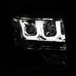 Anzo 2009-2014 Ford F-150 Projector Headlights w/ U-Bar Chrome