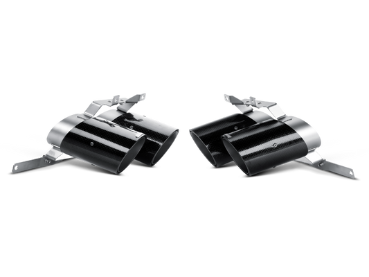 Akrapovic 10-14 Lamborghini Gallardo LP 570-4 Coupe/Spyder Tail Pipe Set (Carbon) TP-CT/8