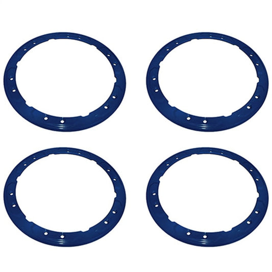 Ford Racing 2017-2018 Raptor Bead Lock Wheel Trim Ring Set - Blue M-1021-F15BL