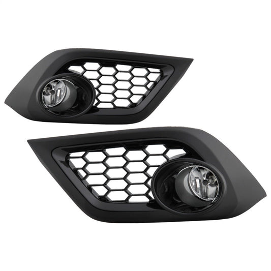 Spyder Toyota Corolla 17 iM Models / Scion 16 iM Models OEM Style Fog Lights w/OEM Fit Switch- Clear 5086372