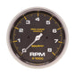 AutoMeter Marine Carbon Fiber 5in In-Dash Tachometer 0-8000 RPM 200797-40