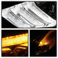 Spyder 15-18 Ford Focus Projector Headlights - Seq Turn Light Bar - Chrome PRO-YD-FF15-LBSEQ-C 5086457