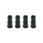 BLOX Racing 14mm Adapter Top (1in) w/Viton O-Ring & Retaining Clip (Set of 4) BXEF-AT-14L-4