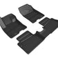 3D MAXpider 2022 Ford Maverick Hybrid  Kagu 1st & 2nd Row Floormat - Black L1FR14401509