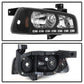 SPYDER Xtune Dodge Charger 06-10 1Pc LED Crystal Headlights Black HD-ON-DCH05-1PC-LED-BK 5017635