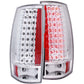 Anzo 2007-2014 Chevrolet Suburban LED Taillights Red/Clear G4