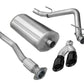 Corsa 11-13 GMC Sierra Ext. Cab/Std. Bed 1500 6.2L V8 Black Sport Cat-Back Exhaust 14523BLK