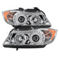 Spyder BMW E90 3-Series 06-08 Projector LED Halo Amber Reflctr Rplc Bulb Chrm PRO-YD-BMWE9005-AM-C 5009012