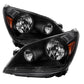 SPYDER Xtunehonda Odyssey 05-07 Crystal Headlights Black HD-JH-HODY05-AM-BK 9023842