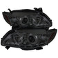 Spyder Toyota Corolla 09-10 Projector Headlights LED Halo DRL Smke High H1 Low H1 PRO-YD-TC09-DRL-SM 5032522