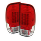 Spyder Ford Super Duty 08-15 Version 2 LED Tail Lights Red Clear ALT-YD-FS07-LED-G2-RC 5029195