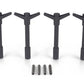 Ford Racing Black Crinkle Finish Valve Cover Hold Down Wing Nuts 302-326