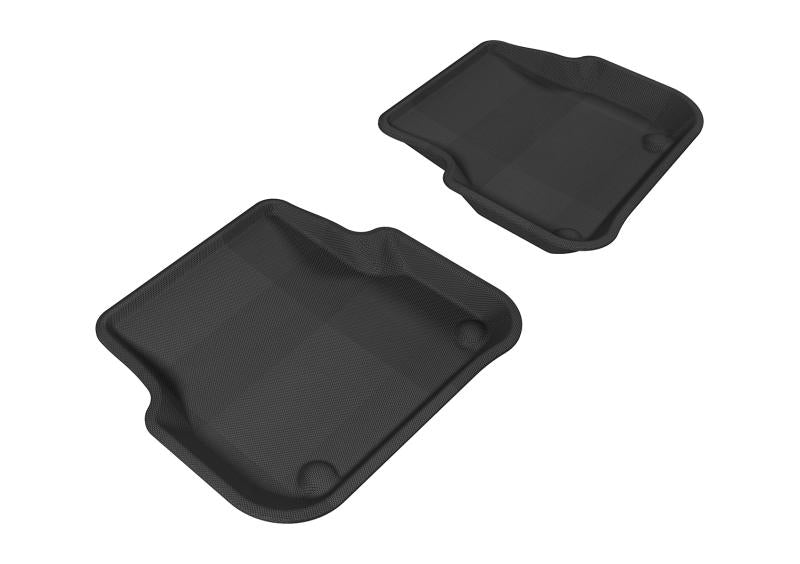 3D MAXpider 2005-2011 Audi A6/S6 Kagu 2nd Row Floormats - Gray L1AD00621501