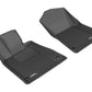 3D MAXpider 2013-2020 Lexus GS/GS Hybrid Kagu 1st Row Floormat - Black L1LX02511509