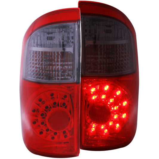 Anzo 2004-2006 Toyota Tundra LED Tail lights Red/Smoke