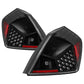 SPYDER xTune Nissan Altima 07-12 Sedan LED Tail Lights - Black ALT-JH-NA07-4D-LED-BK 9039492