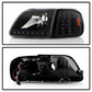 SPYDER Xtune Ford F150 97-03 Crystal Headlights w/ Clear LED Corners Black HD-ON-FF15097-LED-SET-BK 5014184