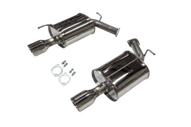 Revel Medallion Touring-S Catback Exhaust - Dual Muffler / Axle Back 06-10 Infiniti M35