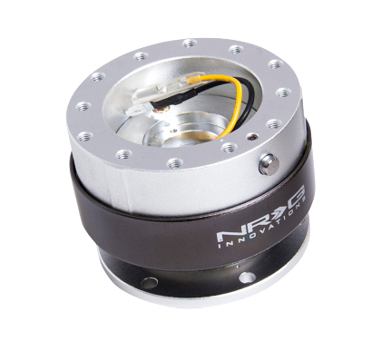 NRG Quick Release Gen 2.0 - Silver Body / Titanium Chrome Ring