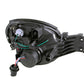 Anzo 2002-2003 Subaru Impreza Projector Headlights w/ Halo Black
