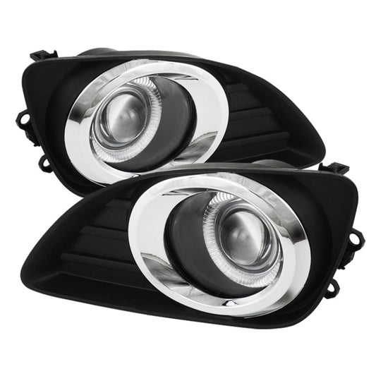 SPYDER Toyota Camry 10-11 Halo Projector Fog Lights w/Switch Clear FL-P-TCAM2010-HL 5038708