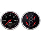AutoMeter Gauge Kit 2 Pc. Quad & Speedometer 3-3/8in. Designer Black 1408