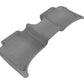 3D MAXpider 2011-2018 Porsche/Volkswagen Cayenne/Touareg Kagu 2nd Row Floormats - Gray L1PO01021501