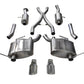 Corsa Performance 15-16 Jeep Grand Cherokee Polished 2.5in Dual Rear Exit Cat-Back Exhau