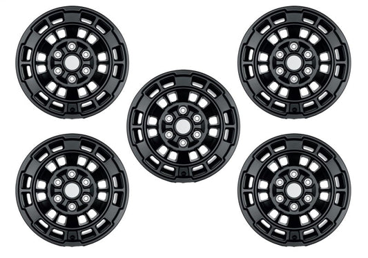 Ford Racing 21-24 Bronco 17in x 8.5in Matte Black Wheel Kit M-1007K-P1785MB