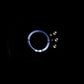 Anzo 2003-2006 Honda Element Projector Headlights w/ Halo Black