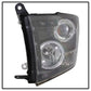 Spyder Dodge Ram 1500 09-14 10-14 Projector Headlights Halogen- LED Halo LED - Blk PRO-YD-DR09-HL-BK 5010032