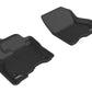 3D MAXpider 2013-2019 Nissan Leaf Kagu 1st Row Floormat - Black L1NS09311509
