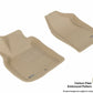 3D MAXpider 2005-2010 Chevrolet Cobalt Kagu 1st Row Floormat - Tan L1CH01611502