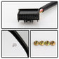 SPYDER xTune 08-15 Ford F-250 SD Heated Adj LED Signal Power Mirror - Smk (MIR-FDSD08S-G4-PW-RSM-SET) 9943126