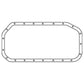 Cometic Gasket BMW M10B18/M10B20/S14B20 .062in Fiber Oil Pan Gasket - Upper C4796-062