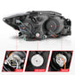 Anzo 2005-2010 Scion Tc Projector Headlights w/ Halo Chrome (CCFL)