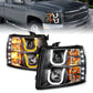 Anzo Chevy Silverado 1500 07-13 / 2500HD/3500HD Headlights W/ U-Bar Switch