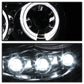 Spyder Chrysler 300C 05-10 Projector Headlights LED Halo LED Chrm (Not Included) PRO-YD-C300C-HL-C 5009142